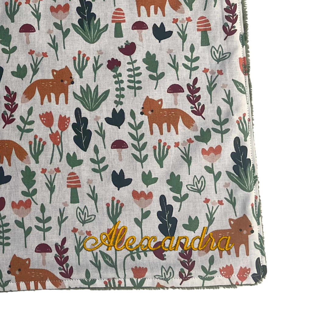 Serviette élastique - Renards