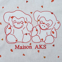 Charger l&#39;image dans la galerie, Tote Bag Couple de Singes
