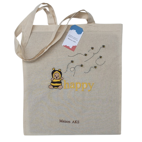 Tote Bag "Bee Happy"