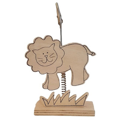 Lion en bois à décorer