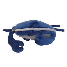 Charger l&#39;image dans la galerie, Crabe en peluche bleue - Claude
