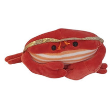 Charger l&#39;image dans la galerie, Crabe en peluche rouge - Jacques
