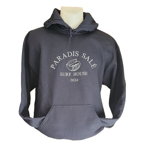 HOODIE BLEU MARINE - PARADIS SALÉ