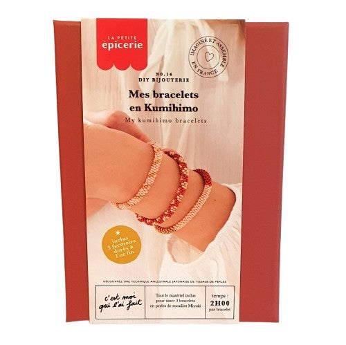 Kit Mes bracelets KUMIHIMO - La Petite Epicerie