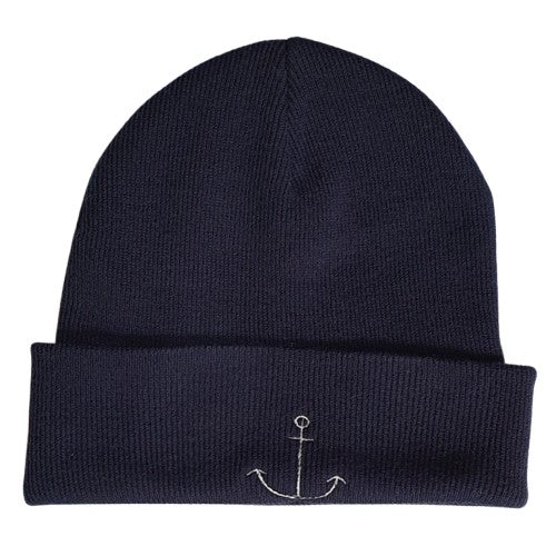 BONNET BLEU MARINE - ANCRE