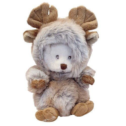 Elan Ziggy en peluche beige gris - Barbara Bukowski