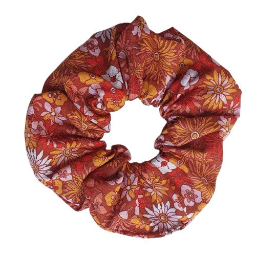 Chouchou - Design fleuri aux tons oranges et roses