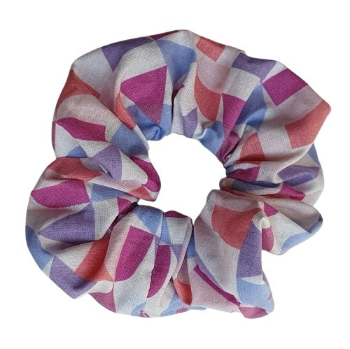Chouchou - Design géométrique rose, mauve, parme