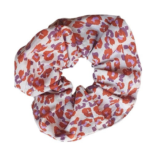 Chouchou - Design léopard violet et rose fond beige