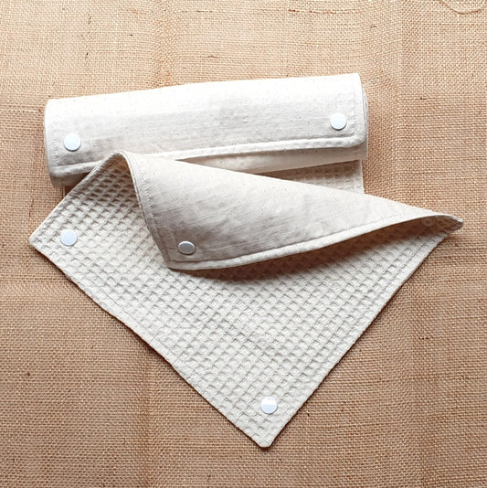 Essuie-tout lavable - 5 feuilles - Natural