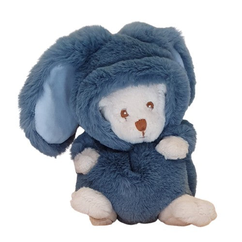 Lapin en peluche bleu - Ziggy