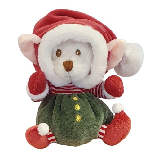 Lutin vert en peluche - Ziggy Santa's little helper - Noël 2025