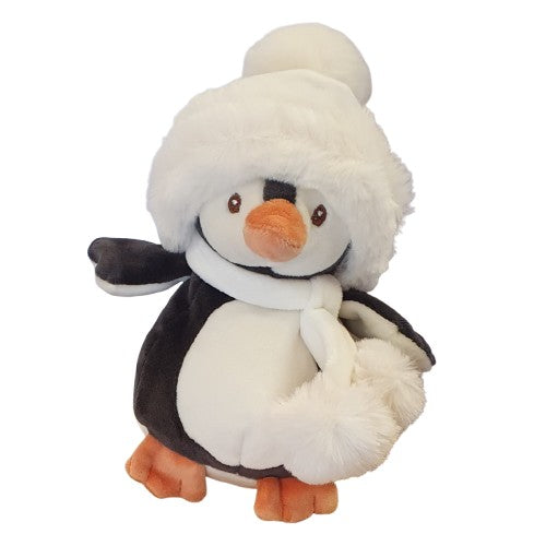 Pingouin Baby Julius blanc - Noël 2025