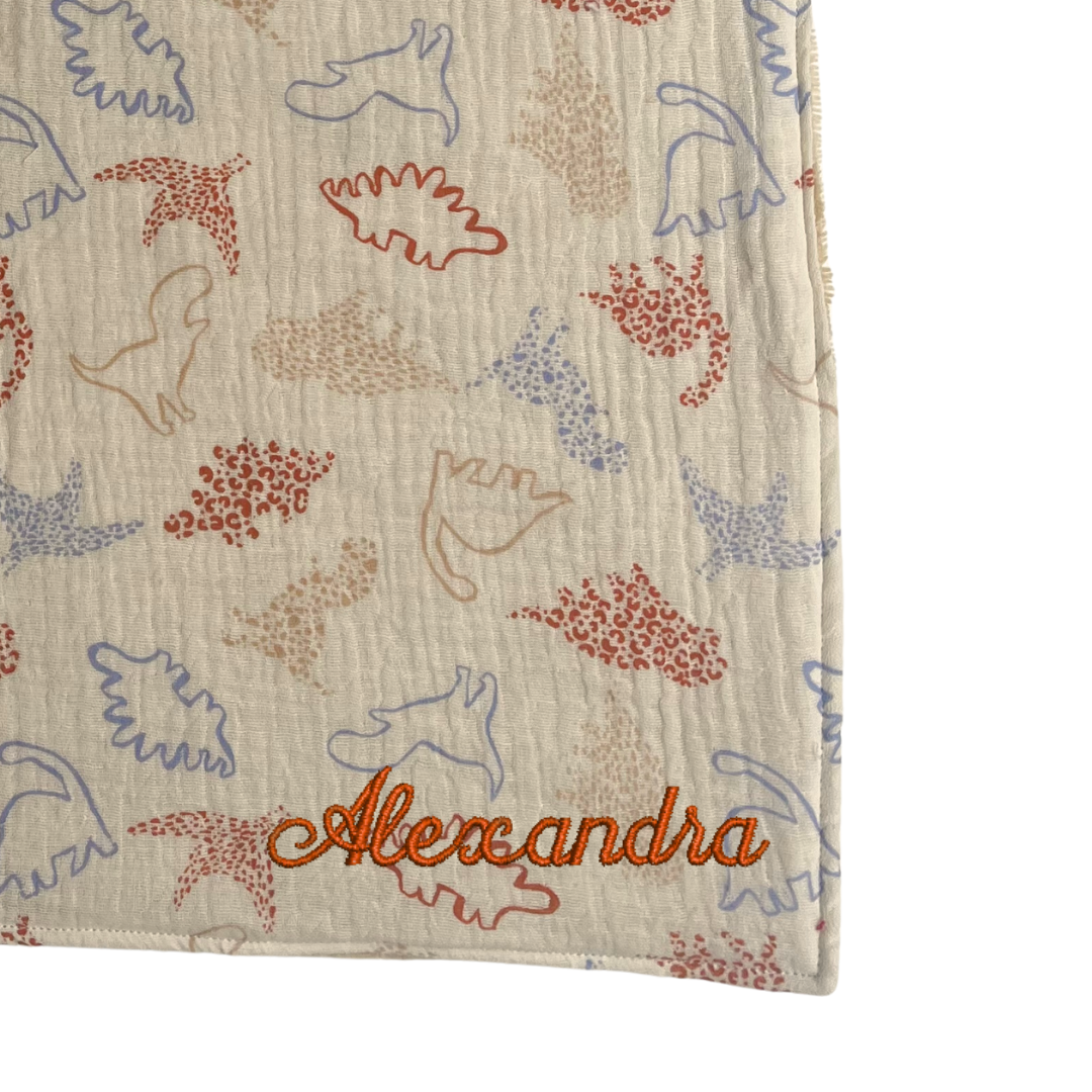 Serviette élastique - dinosaures