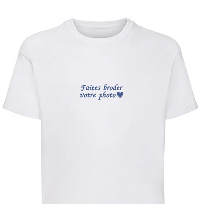TEE-SHIRT ENFANT À PERSONNALISER AVEC VOTRE PHOTO