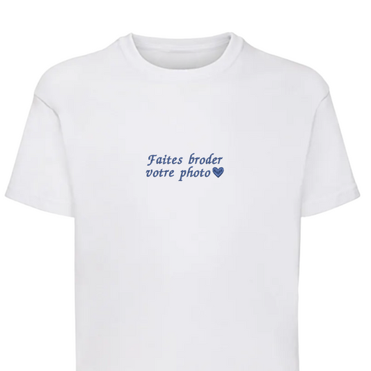 TEE-SHIRT ENFANT À PERSONNALISER AVEC VOTRE PHOTO