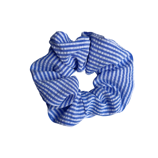 Chouchou - rayures bleu et blanc