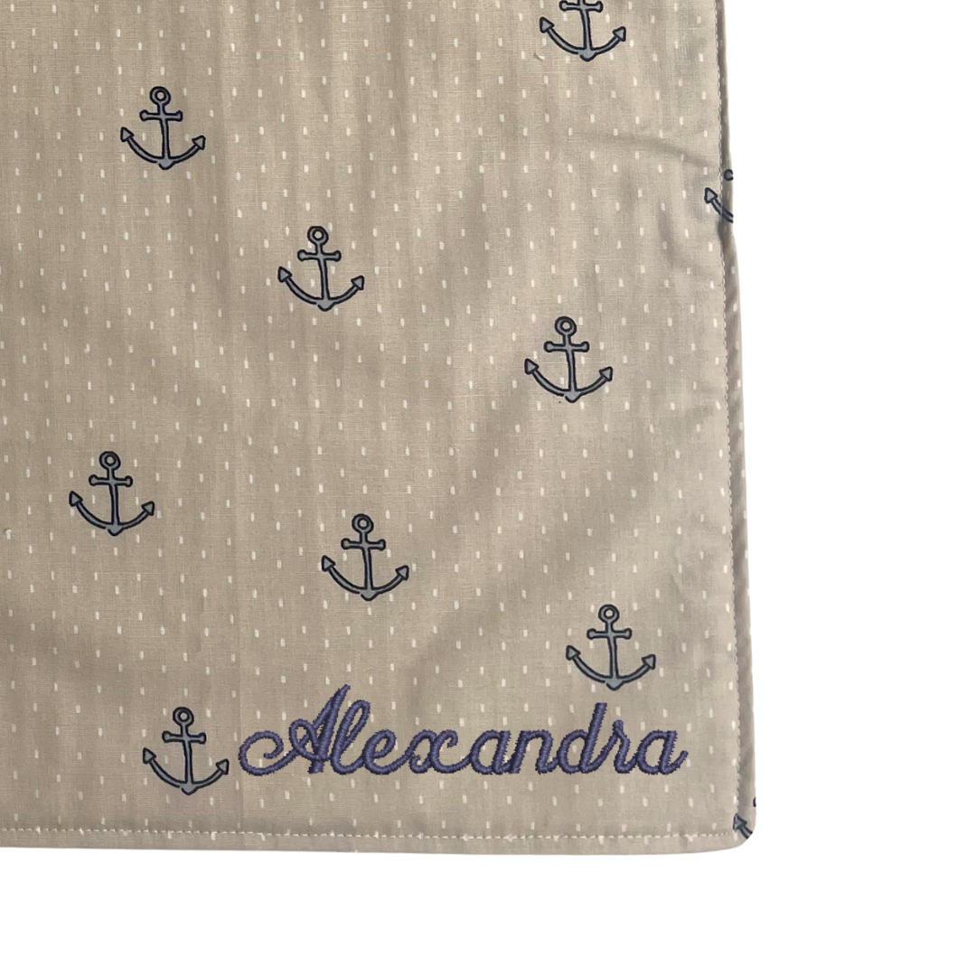 Serviette élastique - Marin