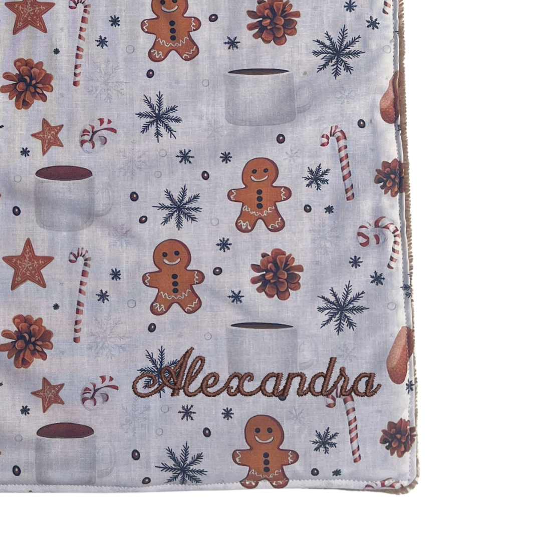 Serviette élastique - Pain d'épices