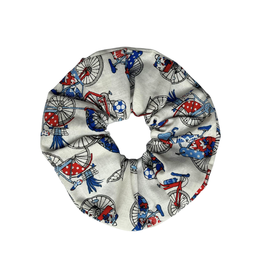 Chouchou - Vélos bleu, blanc rouge