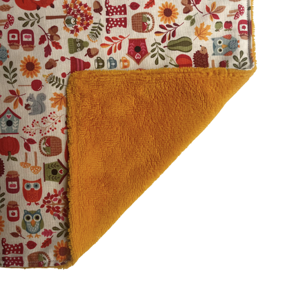 Serviette élastique - Animaux d'automne