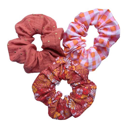 TRIO DE CHOUCHOUS - ROSE