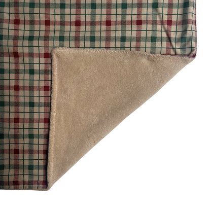 Serviette élastique - Style écossais de Noël