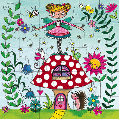 Carte Puzzle Rachel Ellen Designs  - 25 pièces