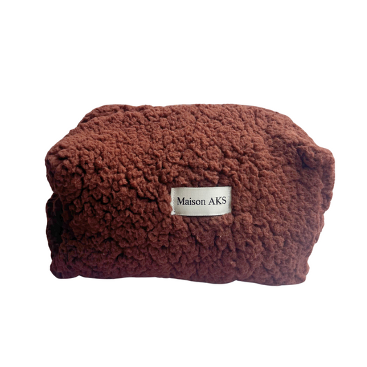Trousse de toilette Sherpa Marron