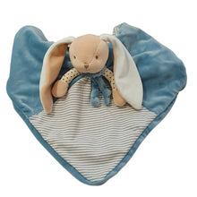 Charger l&#39;image dans la galerie, Doudou plat lapin bleu - Baby Bunny Baby Rug
