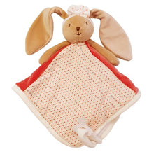 Charger l&#39;image dans la galerie, Doudou plat lapin rouge - Baby Bunny Baby Rug
