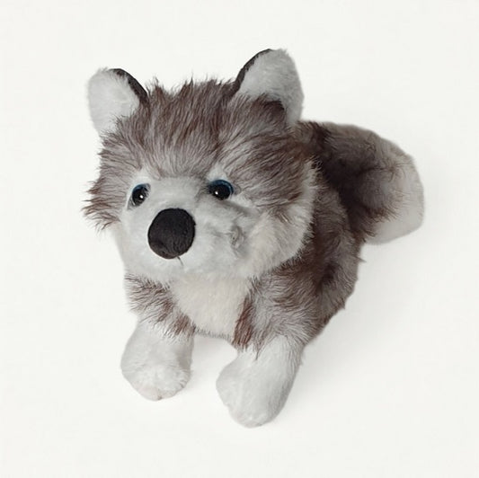 Chien en peluche Baby Husky