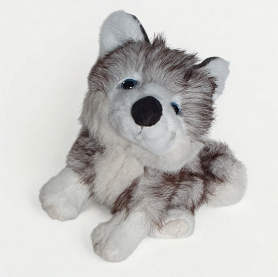 Chien en peluche Baby Husky