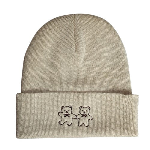 BONNET BEIGE - OURSONS