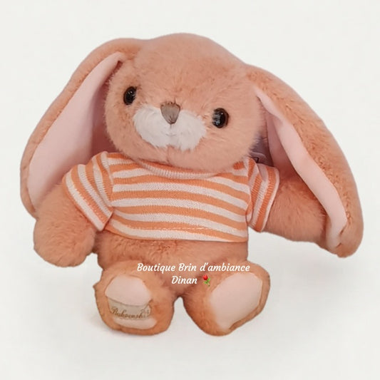 Lapin en peluche Bouncy Bunny pull orange