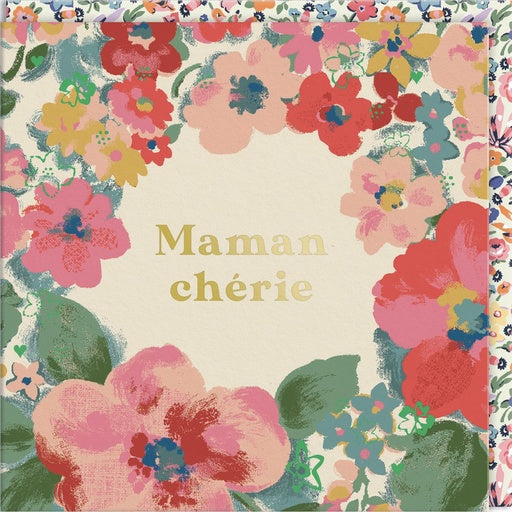 Carte double "Maman chérie"