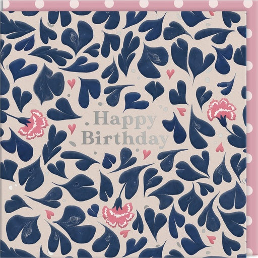 Carte double "Happy Birthday"