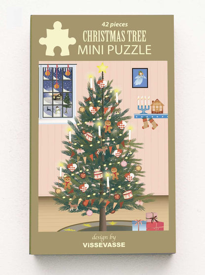 Mini puzzle Christmas tree - Vissevasse - 42 pièces