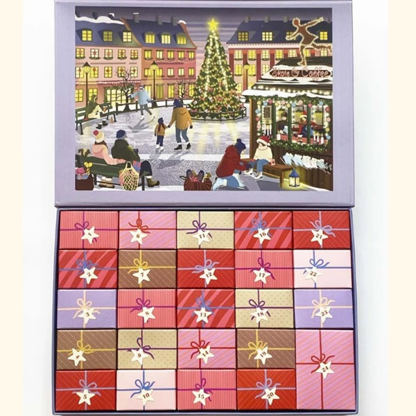 Puzzle Calendrier de l'AVENT 24 boites - Vissevasse - 1000 pièces