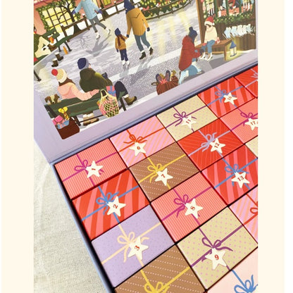 Puzzle Calendrier de l'AVENT 24 boites - Vissevasse - 1000 pièces