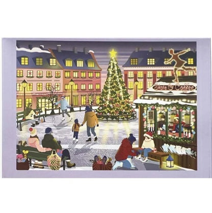 Puzzle Calendrier de l'AVENT 24 boites - Vissevasse - 1000 pièces