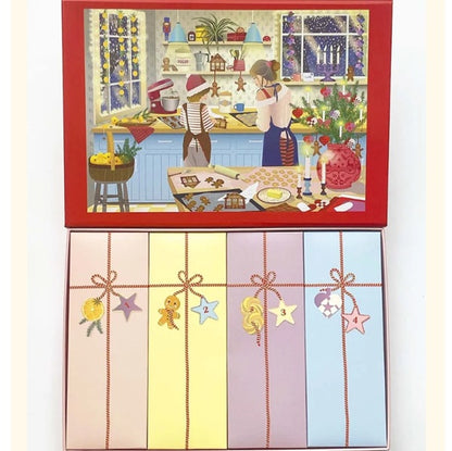 Puzzle Calendrier de l'AVENT 4 boites - Vissevasse - 1000 pièces