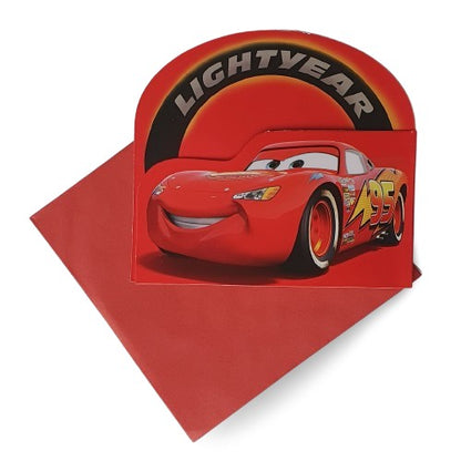 Cartes d'invitation Cars