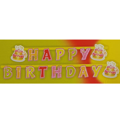 Chainette décorative Happy Birthday