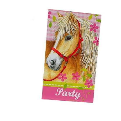 Cartes d'invitation Cheval