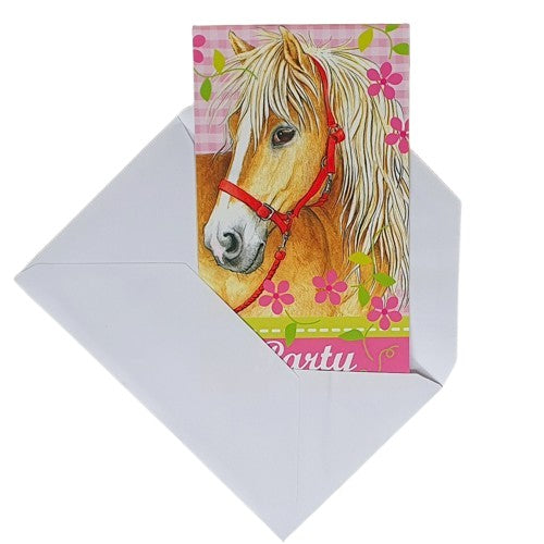 Cartes d'invitation Cheval