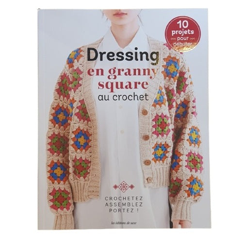 Dressing en granny square au crochet