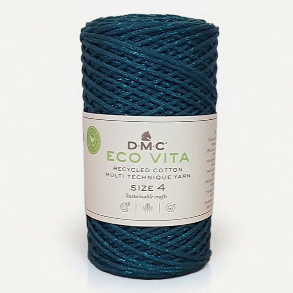 Fil coton recyclé ECO VITA brillant