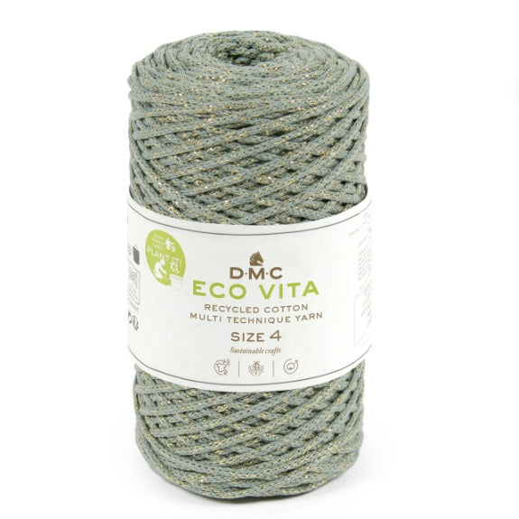 Fil coton recyclé ECO VITA brillant