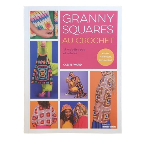Granny Squares au crochet - 15 modèles pop et coloré